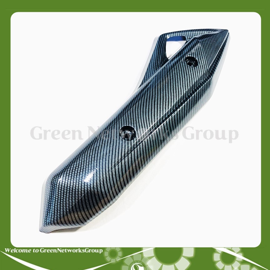 Ốp che pô carbon Air Blade 2014 Greennetworks