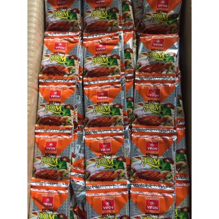 Bột canh Tôm Vifon 1 dây (10 gói × 10g) date:03/2022