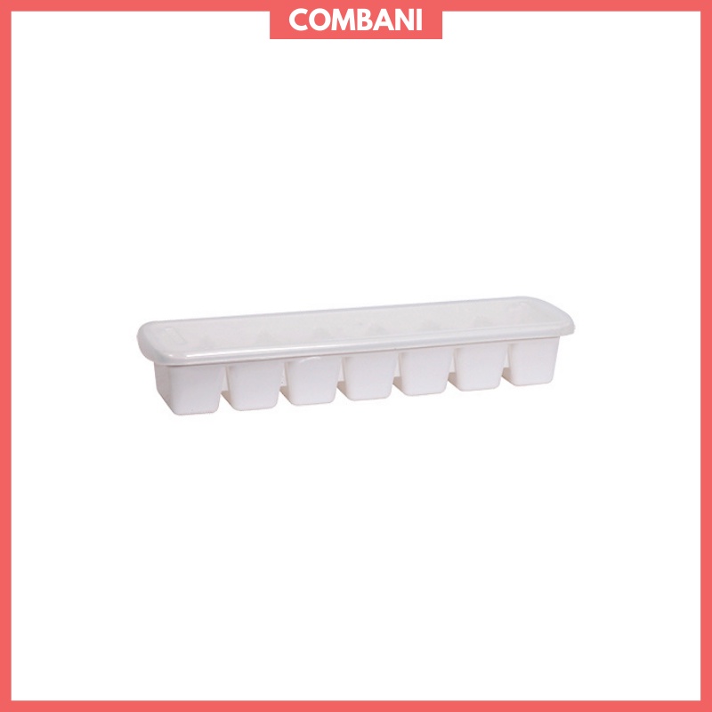 Khay Đá Có Nắp Đậy, Khay Trữ Đông Đồ Ăn Dặm Cho Bé Song Long Plastic (7 viênx 2)