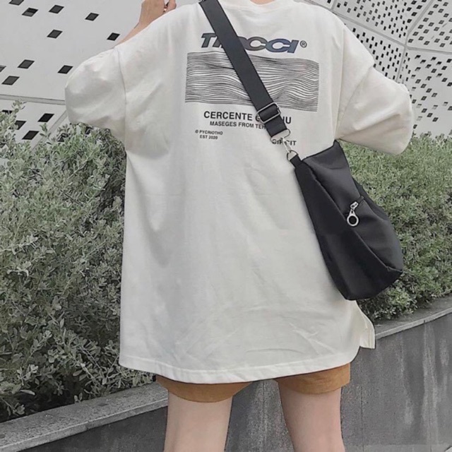 Áo Thun Tay Lỡ phản quang 7 màu CIRCIT ✨ Đen/ Trắng  Nam nữ Unisex