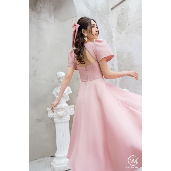 free ship đầm xòe nữ thiết kế tafa dự tiệc sang chảnh cực hot pu (HÀNG QUẢNG CHÂU)