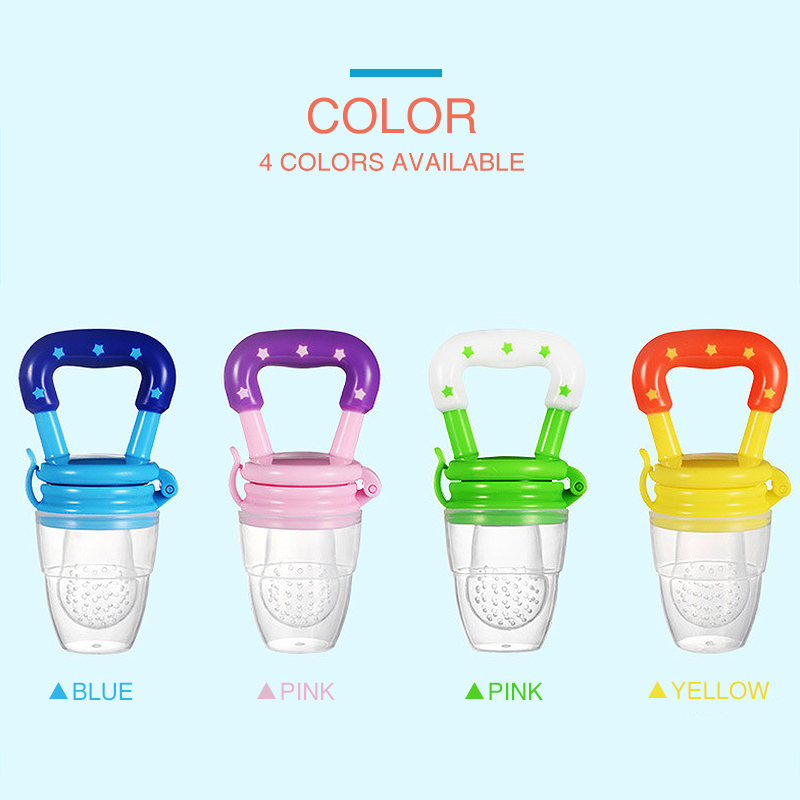 Núm giả bằng silicon đựng thức ăn dinh dưỡng cho em bé