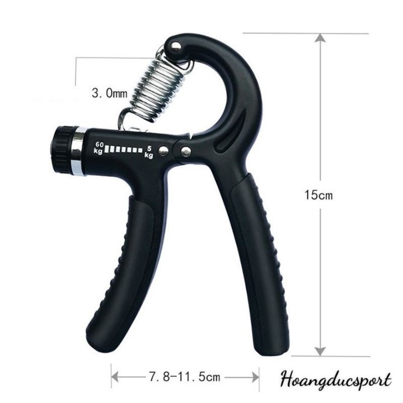 Dụng cụ hỗ trợ cơ tay/ Kìm Bóp Tay Chữ A Có Lò Xo Tăng Chỉnh , Hỗ Trợ Tập Cơ Bàn Tay , Cơ Cẳng Tay , Tập Thể Thao