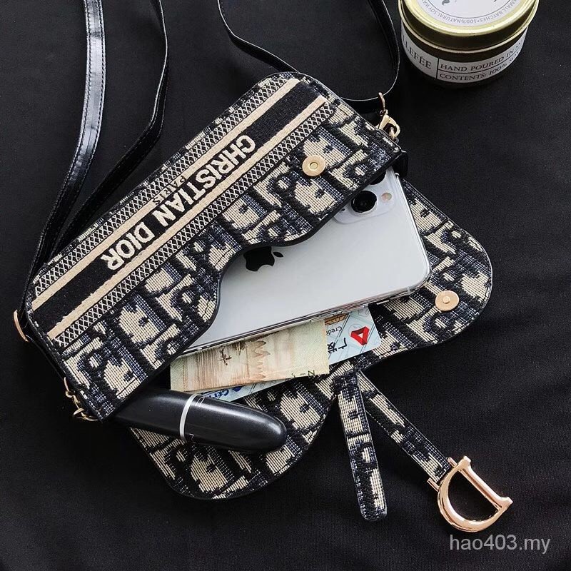 Apple Ốp Điện Thoại Dạng Ví Đeo Chéo Cao Cấp Cho Iphone15Promax 15Promax 7Bigxs maxcoin 15Plus 11-i13