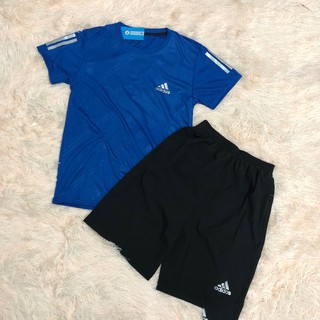 Set Bộ Thể Thao Nam - Bộ Quần Áo Thể Thao Nam Adidas Mùa Hè 2021