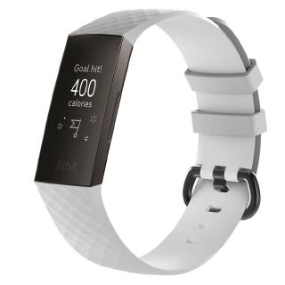 🚗Dây đeo cổ tay 3D Diamond Diamond Silicone cho Fitbit Charge 3 Hoạt động theo dõi Smartwatch Thay thế dây đeo