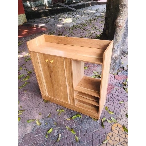 TỦ GIÀY GỖ 2 CÁNH 3 NGĂN THÔNG MINH