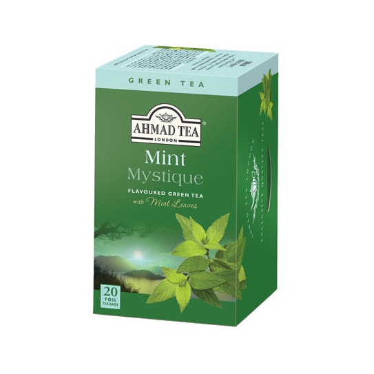 TRÀ XANH AHMAD ANH QUỐC - BẠC HÀ  - Mint Mystique - Khách sạn, nhà hàng tiện dùng
