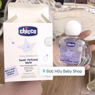 [ AN TOÀN CHO BÉ ] NƯỚC HOA CHICCO DÙNG CHO BÉ SƠ SINH VÀ TRẺ EM