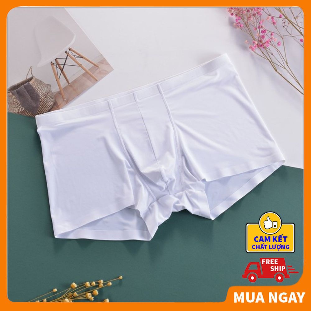 Quần lót nam thun lạnh boxer cao cấp giá rẻ ❤️ KINGSPORT ❤️ Quần lót nam tam giác boxer muji thun lạnh nam nữ mặc chung