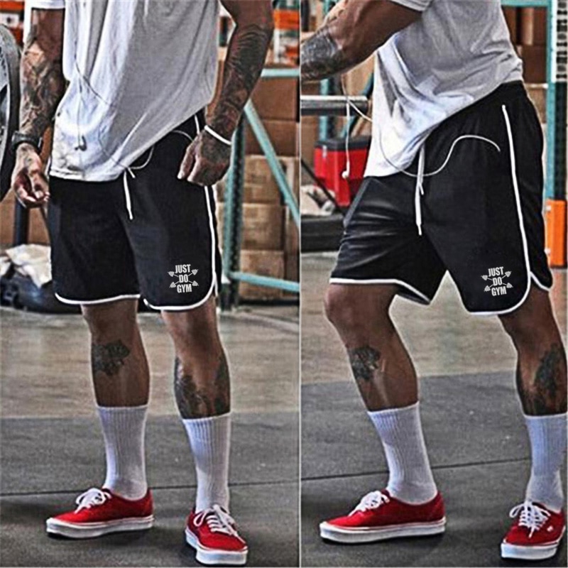 Quần ngắn cỡ lớn thoáng mát cho nam khi tập thể hình/ chơi thể thao