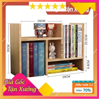 Kệ tủ để sách, đồ dùng cá nhân bằng gỗ đa năng, nhiều ngăn ĐỂ BÀN tiện ích