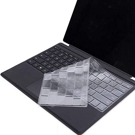 Miếng Silicone TPU Bọc Bảo Vệ Bàn Phím Máy Tính Microsoft Surface Pro 6 Pro 5 Pro 4 Pro X Pro 7