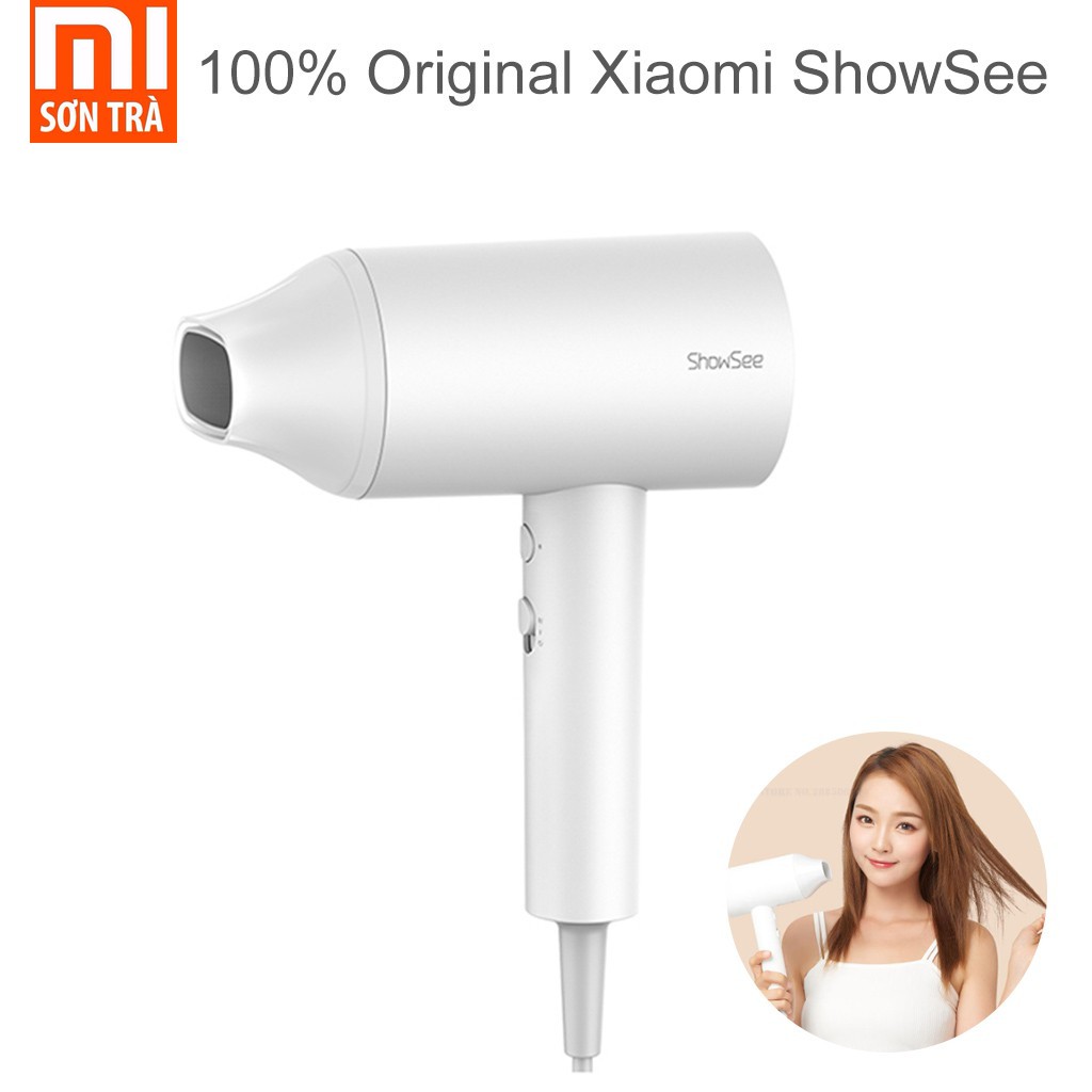 Máy sấy tóc XIAOMI SHOWSEE A1-W bổ sung ion âm 1800W chất lượng cao