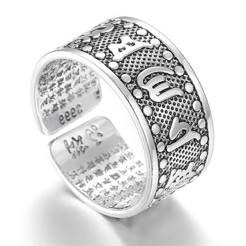 Nhẫn mạ bạc đính đá kiểu dáng Thái Lan cho nữ