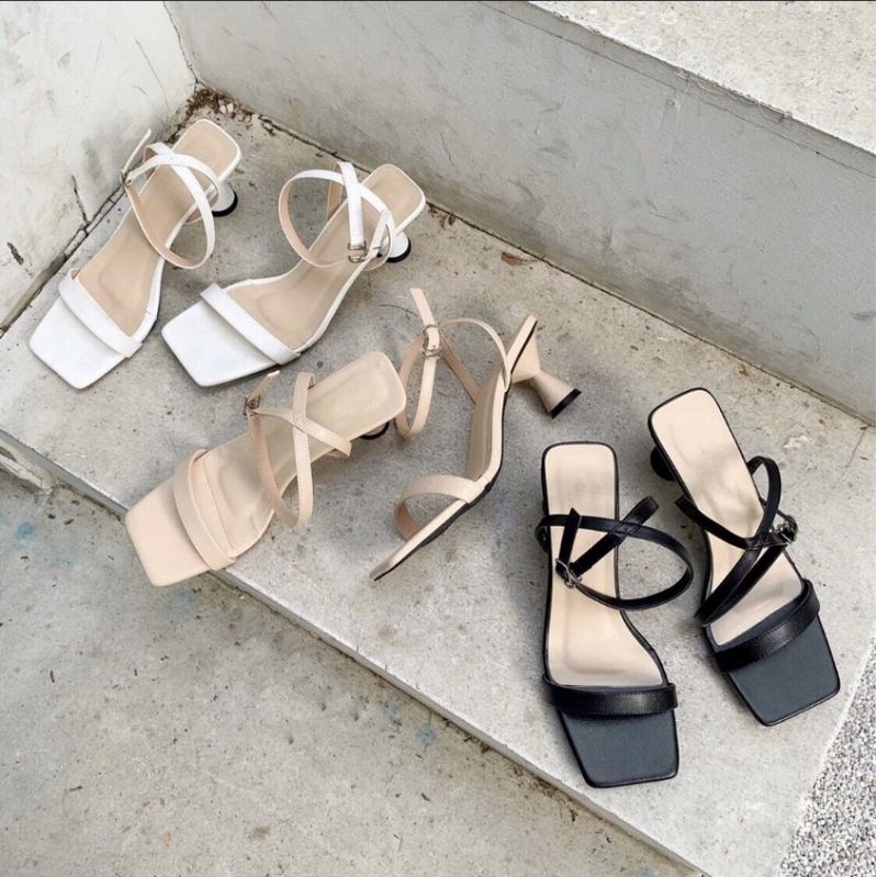 Sandal gót ly 5cm