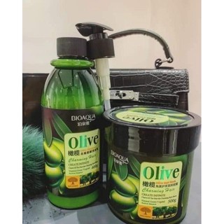 Sét cặp dầu gội xả Olive