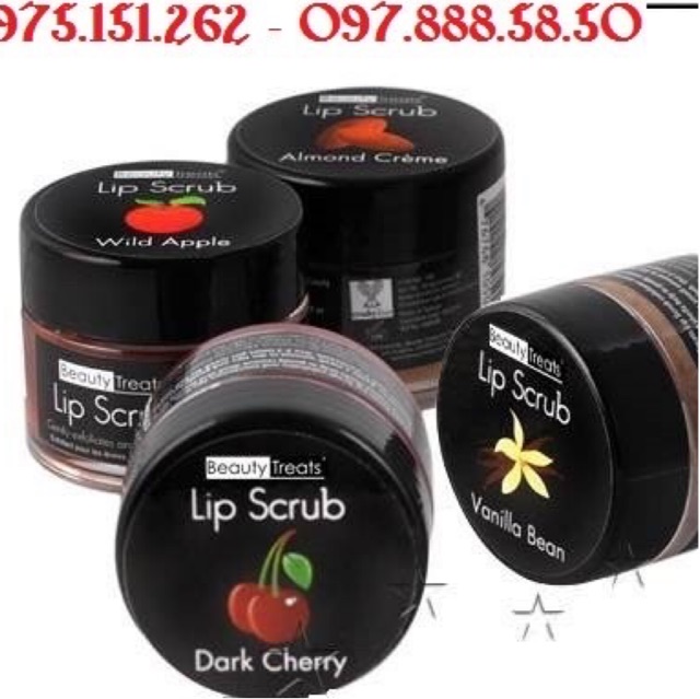 Tẩy tế bào chết ở môi - Beauty Treats - Lip Scrub 10.5g