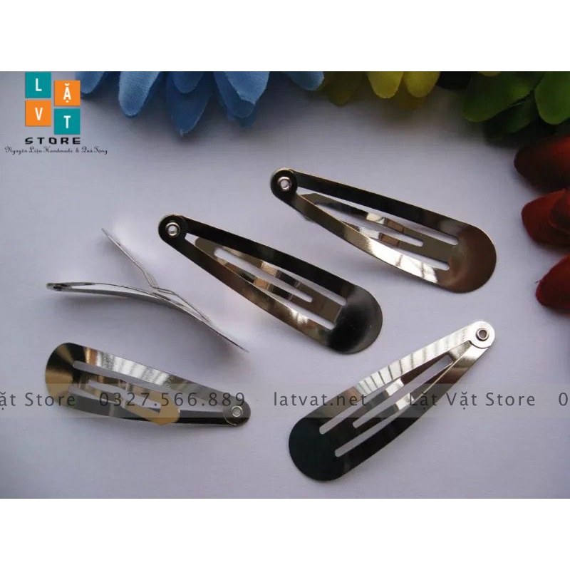 Kẹp tóc, kẹp mái tự làm - Hairclip DIY, chất liệu sắt không gĩ