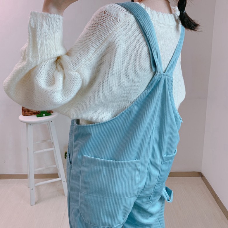 [ORDER TMALL 146 ] Quần Yếm TIGER Nhung Gân Tăm 2 Màu Siêu Xịn | BigBuy360 - bigbuy360.vn