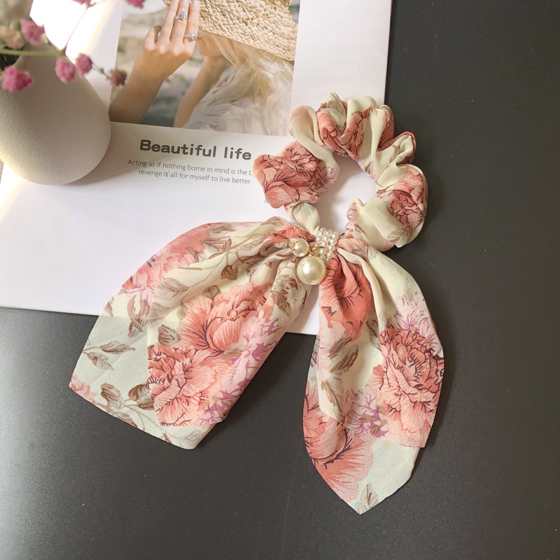 Dây Buộc Tóc Nơ Satin Cỡ Lớn Phong Cách Hàn Quốc Mới