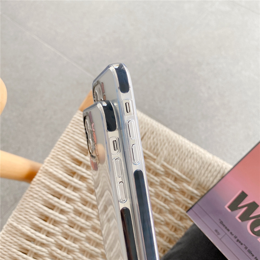 Ốp điện thoại silicone chống sốc họa tiết gấu cho IPhone 12pro Max 12mini 11 pro Max X XS XR XSMAX 6 6s 7 8 Plus | BigBuy360 - bigbuy360.vn