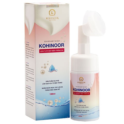 Sữa Rửa Mặt Kohinoor có đầu massage - Hỗ trợ làm sạch sâu