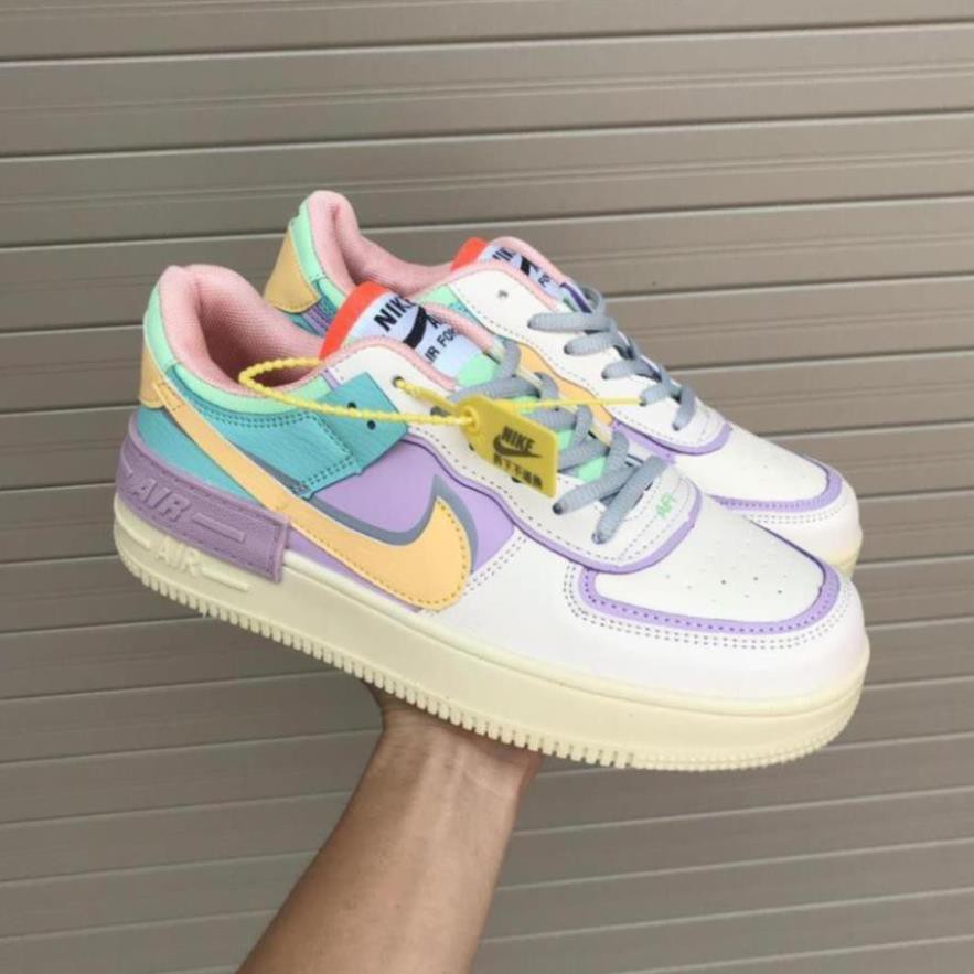 Giày air force 1, AF1 shadow 7 màu cầu vồng full box [fullbox] | BigBuy360 - bigbuy360.vn