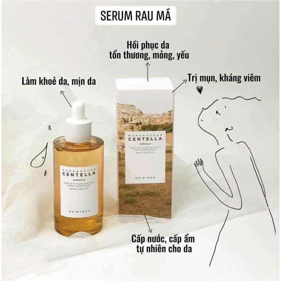 [ PHÂN PHỐI CHÍNH THỨC ] Tinh Chất Giảm Mụn, Viêm, Mờ Thâm, Làm Dịu Và Phục Hồi Da Skin1004 Madagascar Centella 55ml