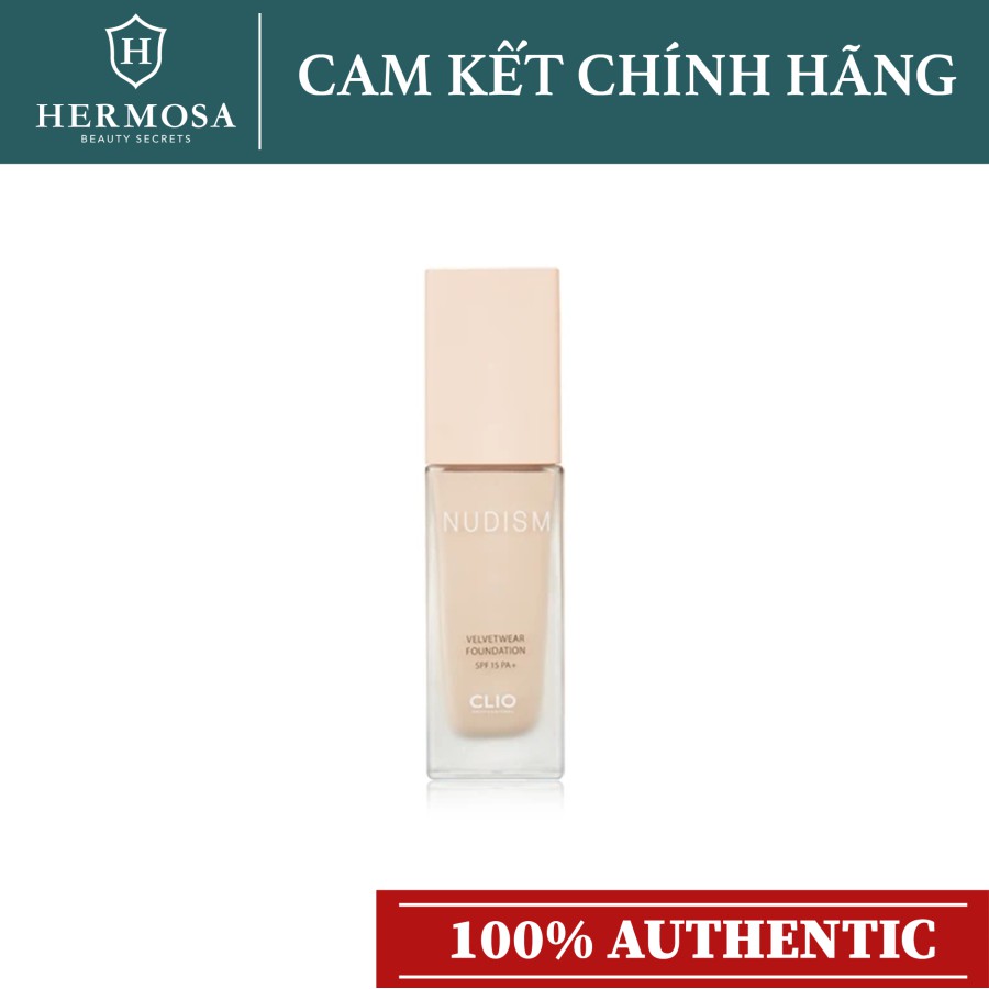 Kem Nền Clio Nudism Velvetwear Foundation | BigBuy360 - bigbuy360.vn