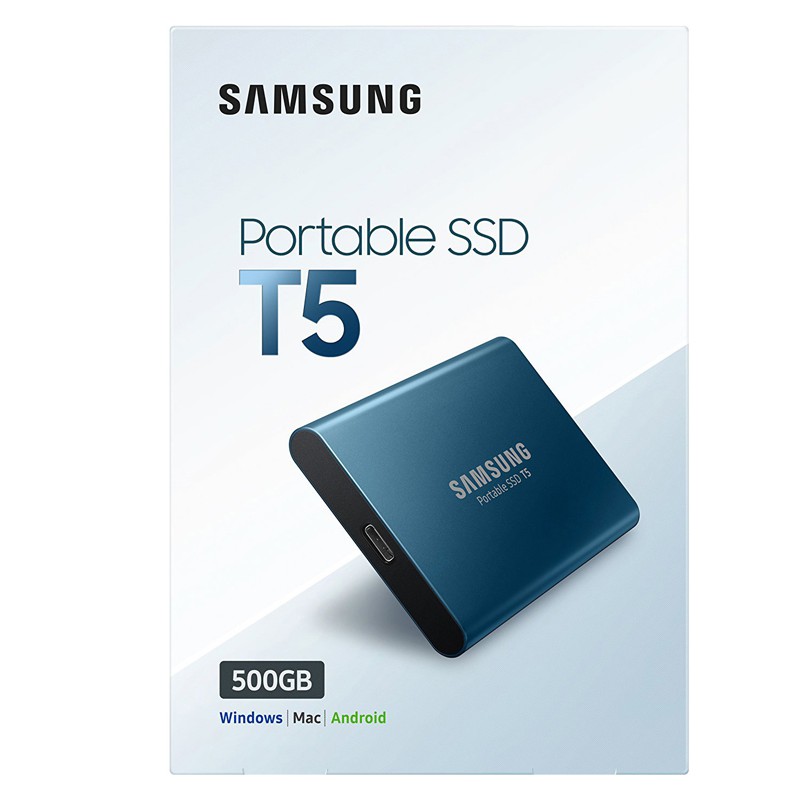 Ổ Cứng Di Động SSD Samsung Portable T5 500GB Blue