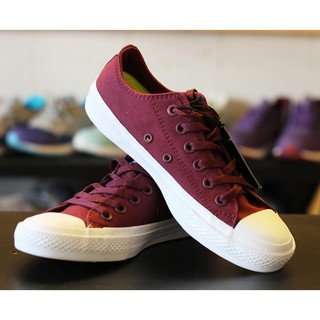 (FreeShip + Box) Giày converse chuck 2 đỏ đô cổ thấp nam nữ