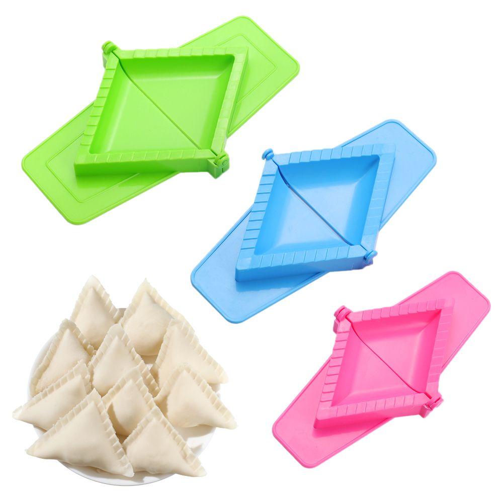 LEISURE Bộ 3 Khuôn Làm Bánh Bao Hình Vuông Tiện Dụng Cho Nhà Bếp DIY