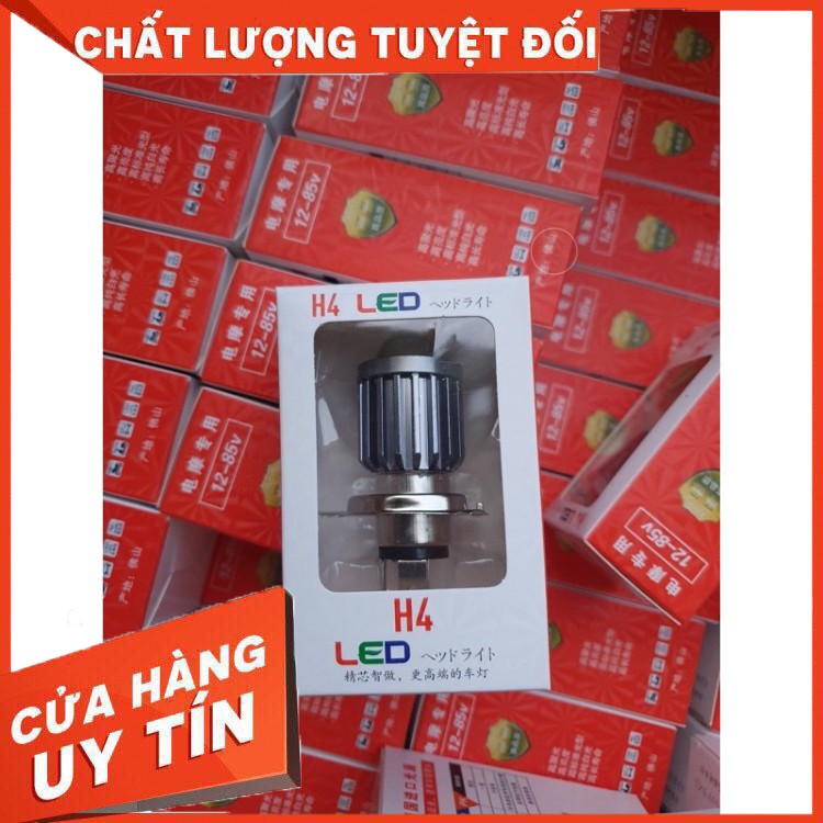 Đèn Pha Bi Cầu Mini Chân H4 [Có VIDEO] Siêu Sáng 2 Chế Độ Cos Vàng Pha Trắng Lắp Wave Sirius Exciter Lead Sh