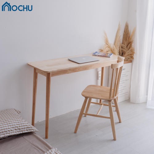 Bàn làm việc gỗ OCHU hiện đại phong Hàn Quốc A TABLE Nội thất lắp ráp thông minh