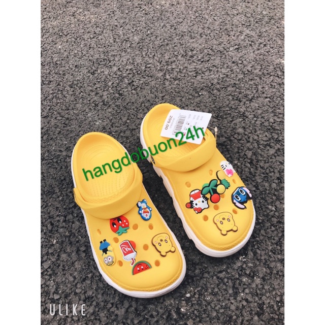 Sticker/jibbitz gắn dép sục (có bán sục cross người lớn và trẻ em)