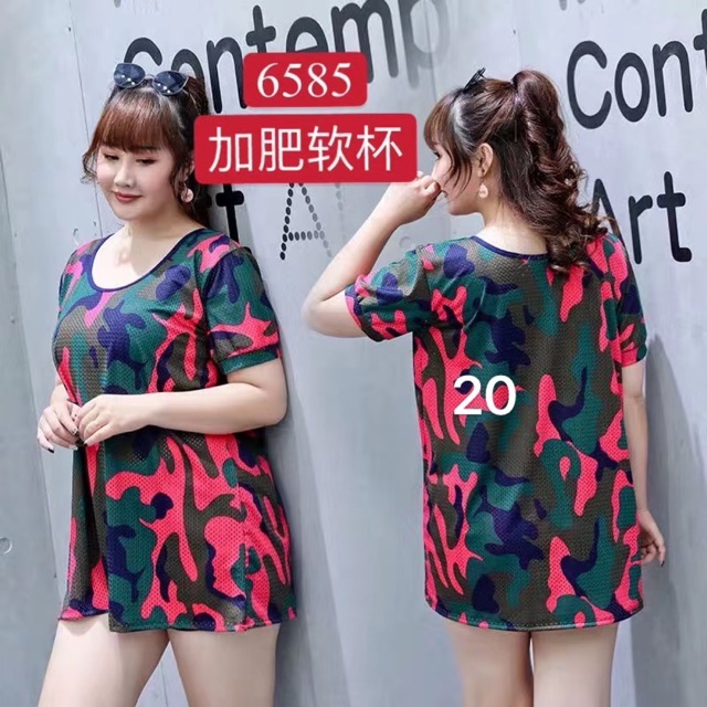 Bikini 3 chi tiết big size cho người béo từ 70-90kg