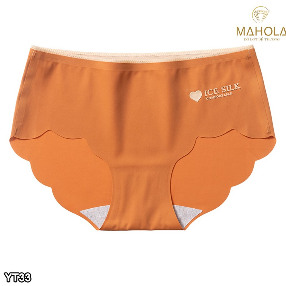 Quần Lót Đúc Su thun lạnh cao cấp không đường may mềm mại kháng khuẩn Mahola YT33