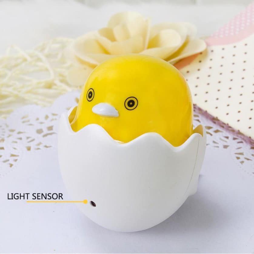 Đèn Ngủ Cảm Ứng Hình Gà Con Đáng Yêu