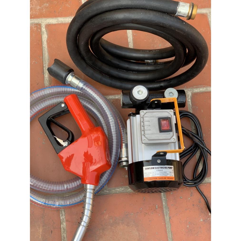 Máy bơm dầu-bơm xăng-bơm nhớt dùng điện 220v