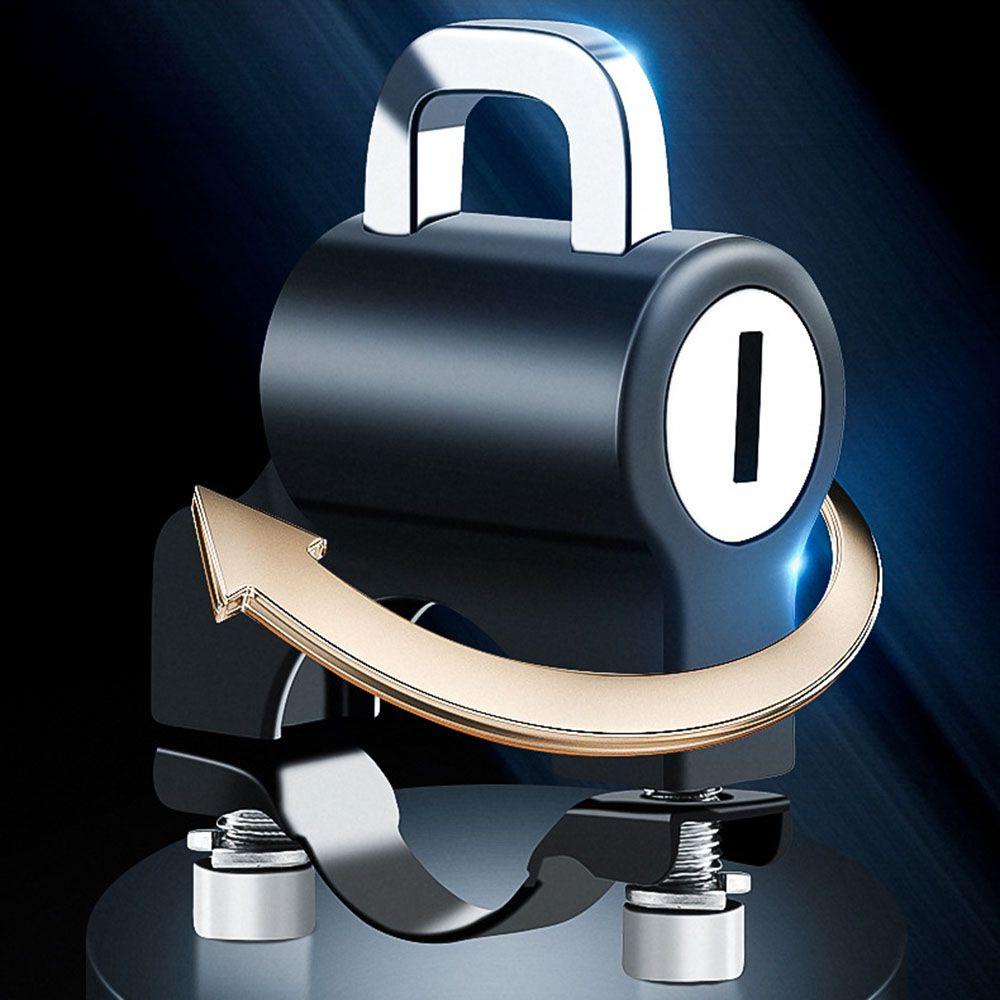 Ổ Khóa Mũ Bảo Hiểm Mini Dễ Lắp Đặt Tiện Dụng Cho Xe Máy