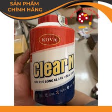 (Xả hàng date cũ - thanh lí)Sơn phủ bóng Kova ngoài trời,sơn không màu ,trong suốt,sơn phủ giả đá,là