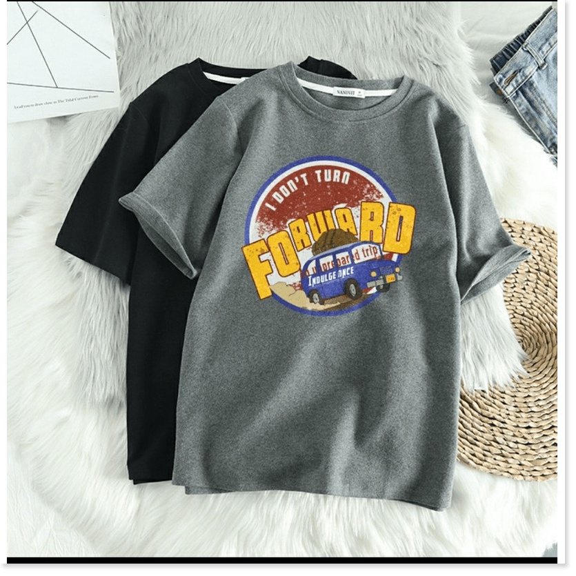 Áo thun unisex form rộng tay lỡ FORUIARD