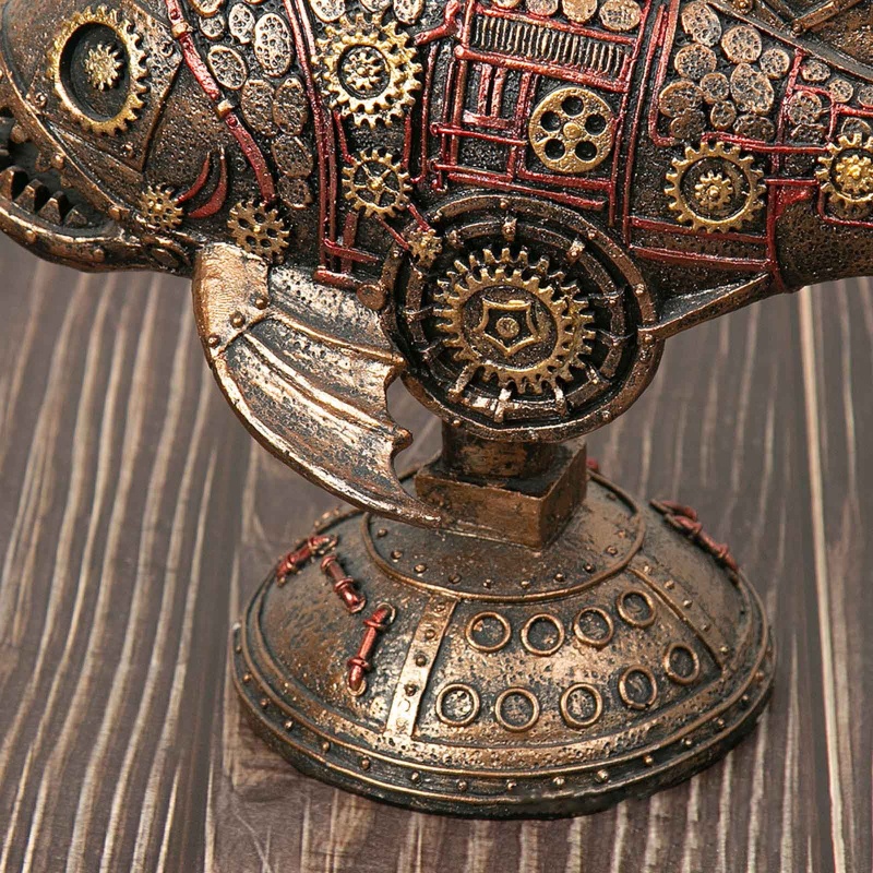 Tượng Cá Bánh Răng Nghệ Thuật Thủ Công Để Bàn Trang Trí