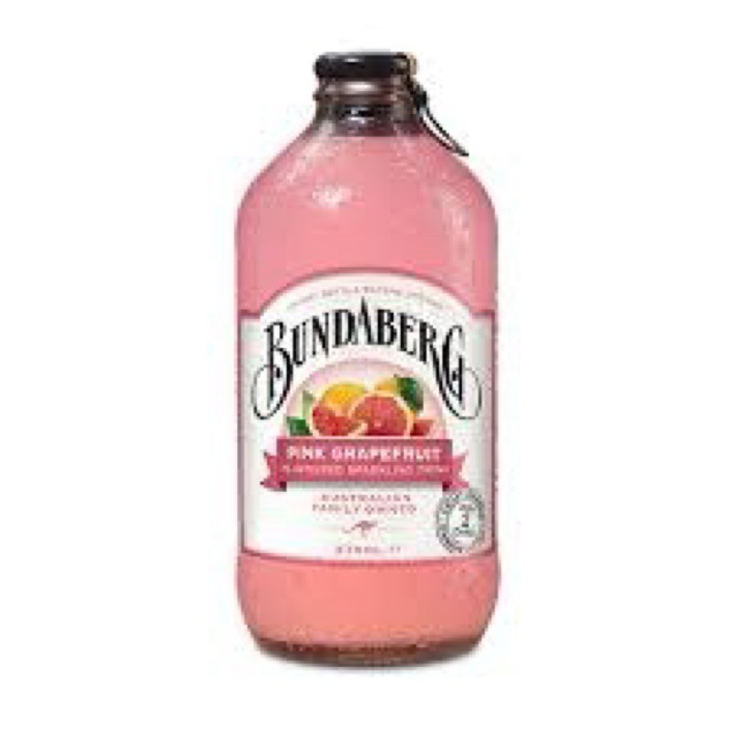 Nước ép có ga Bundaberg Úc vị Bưởi Hồng 375ml