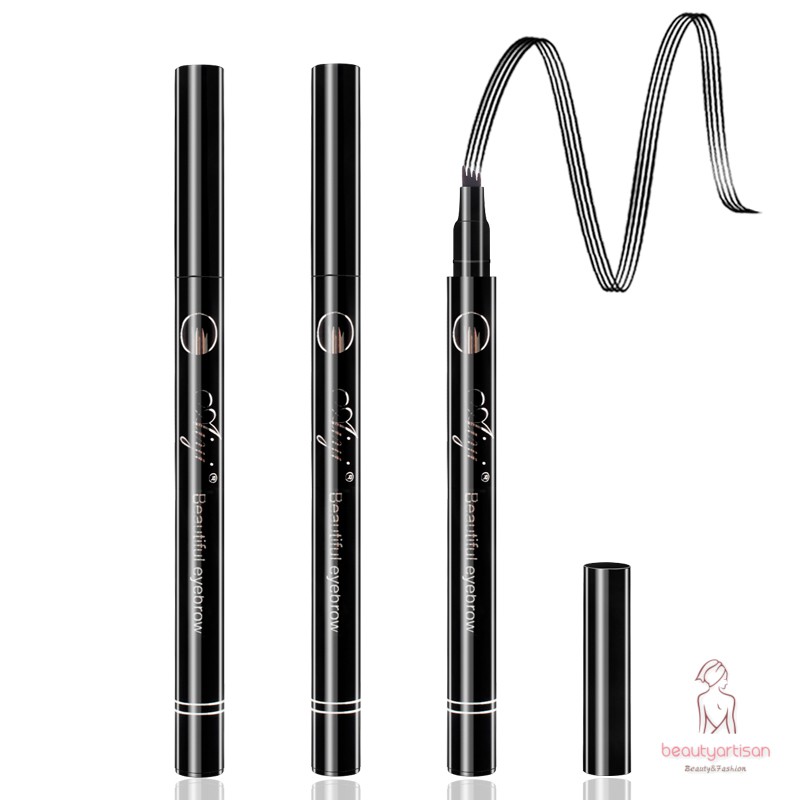 Chì kẻ chân mày dạng lỏng chống nước thiết kế đầu chì phân thành 4 nhánh độc đáo | BigBuy360 - bigbuy360.vn