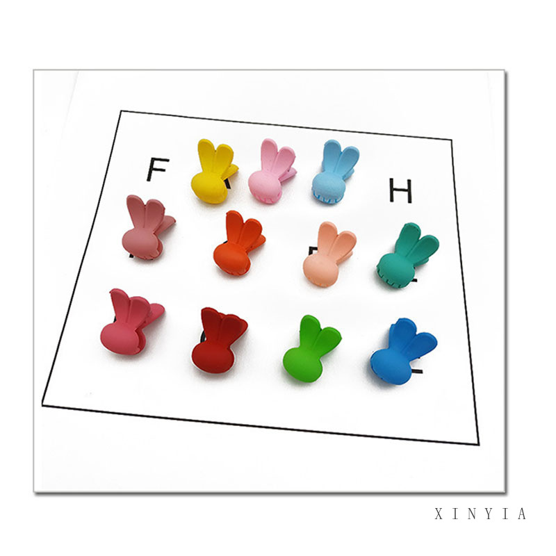 Kẹp tóc càng cua mini màu sắc ngẫu nhiên dễ thương cho bé gái