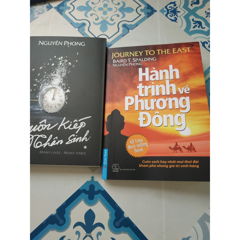 Sách - Combo 2 Cuốn: Muôn Kiếp Nhân Sinh & Hành Trình Về Phương Đông(Khổ Nhỏ) Tặng Kèm Bookmark | BigBuy360 - bigbuy360.vn