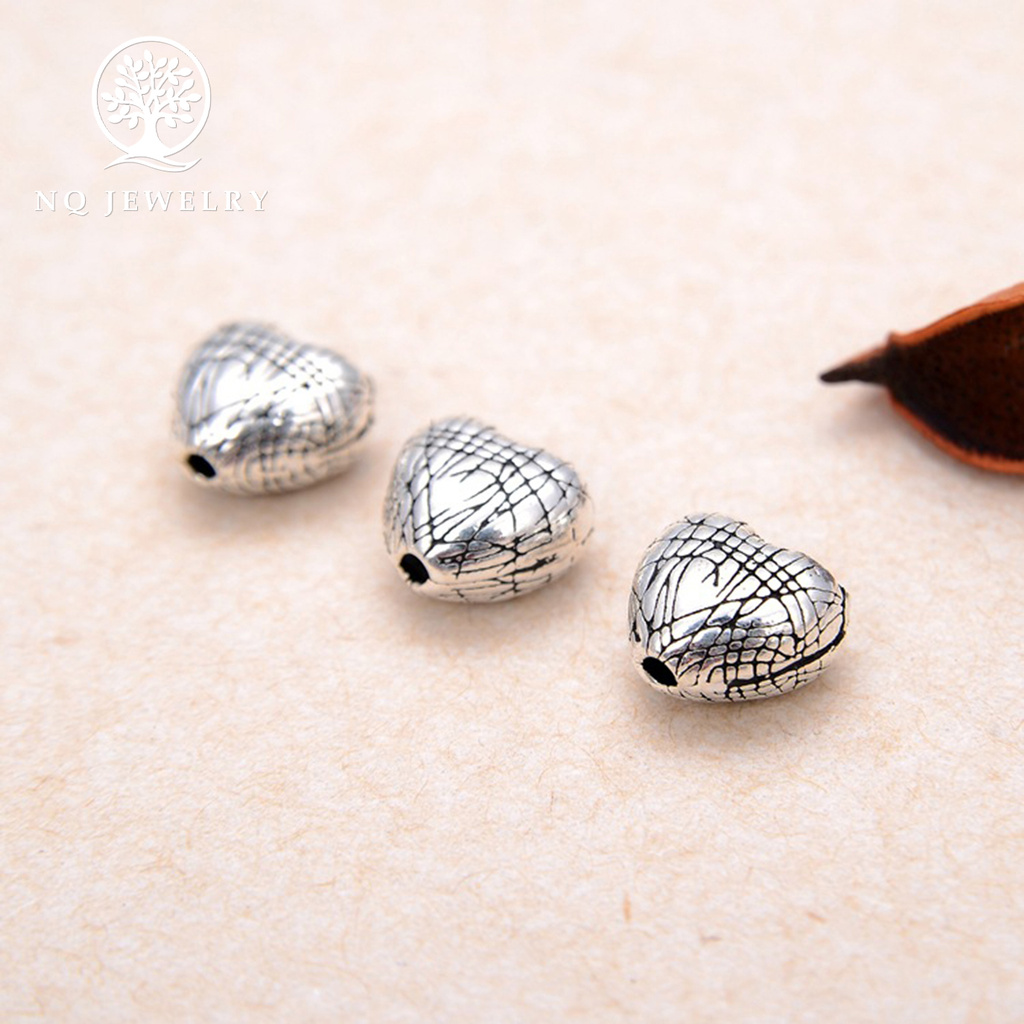 Charm bạc trái tim - NQ Jewelry