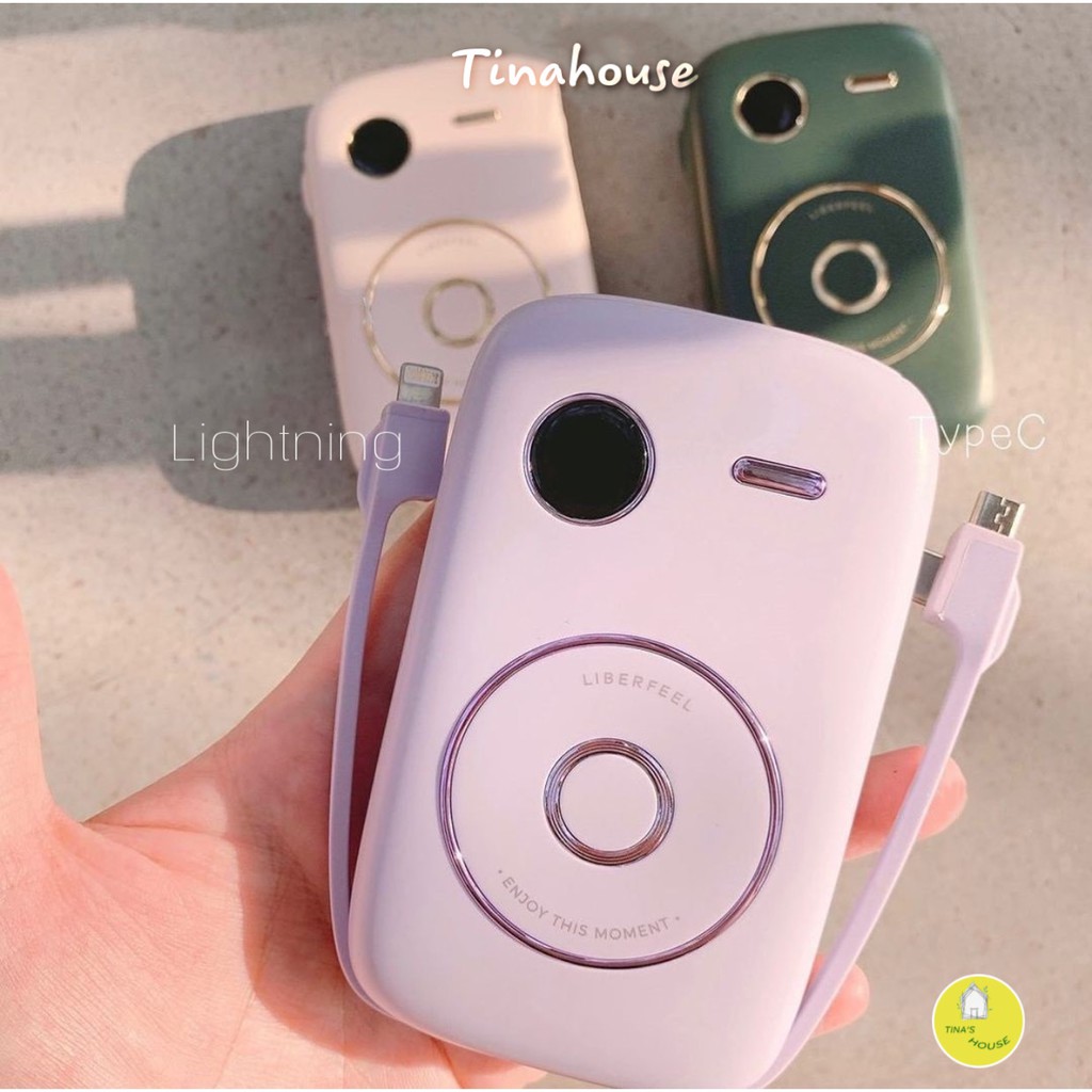 [Mã 153ELSALE2 giảm 7% đơn 300K]  Sạc Dự Phòng Liberfeel Maoxin 10000Mah ➕  sticker cute